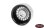 Rad 1.9 Aluminum Internal Beadlock Single Wheel (Silver)