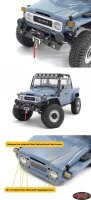 FJ40 White Grille for Vanquish VS4-10 Phoenix (Style B)