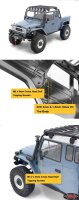 Door Mirror Set for Vanquish VS4-10 Phoenix