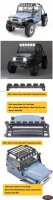 Roof Light Bar with LED Lights for Vanquish VS4-10 Phoenix