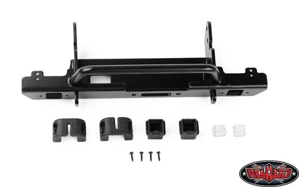 Classic Front Steel Bumper with Lights