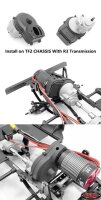 R3 Single / 2-Speed Transmission GearCover for TF II Chassis