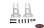 Front Shock Mounts for Trail Finder 2 Chassis (Silver)