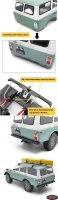 Classic Bumper hinten schwarz