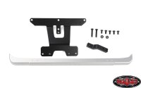 Classic Bumper hinten silber mit Anhängerkupplung