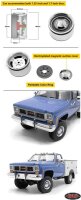 Steam Roller 1.55 Aluminum CAP Felgen