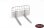 1/14 Pallet Forks for R350 Compact Track Loader