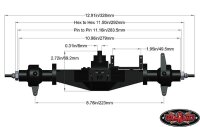 Digger Scale Monster Truck Axle