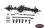 TEQ Ultimate Scale Cast Axle (Front)