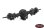 SLVR 1/24 D44 Plastic Complete Front Axle