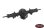 SLVR 1/24 D44 Plastic Complete Rear Axle
