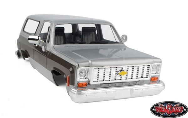 Chevrolet Blazer Hard Body komplett Set silber/grau