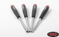 4pc Precision Metric Hex/Nut Driver Set