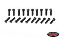 Sechskantschrauben M1.6x4mm schwarz