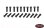 Sechskantschrauben M1.6x4mm schwarz