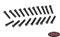 Sechskantschrauben M2x8mm schwarz