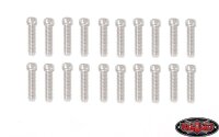 Sechskantschrauben M2x8mm schwarz