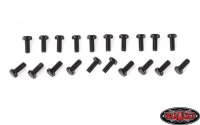 Sechskantschrauben M2.5x6mm schwarz