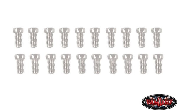 Sechskantschrauben M3x6mm silber