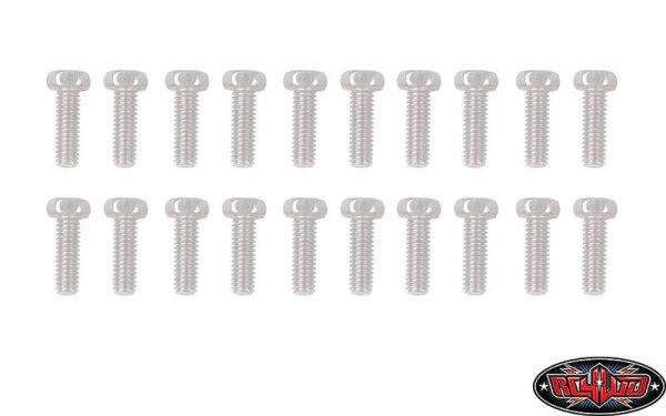 Sechskantschrauben M2.5x8mm silber