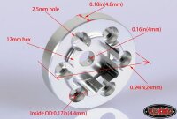 OEM Stahl 1.9 Stock Beadlock Felgen Hexes