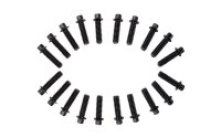 Miniatur Sechskantschrauben  M1.6x6mm schwarz