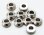 Heavy Duty Steel Silver 3mm Con Washers (10)