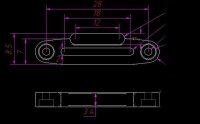 Aluminum 1/10 Winch Line Fairlead