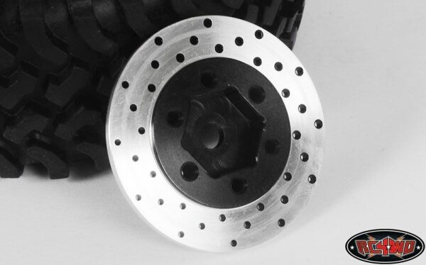 1.9/2.2 6 Lug Stahl Felgen Hex Hub mit Bremsen Rotor