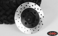 1.9/2.2 6 Lug Stahl Felgen Hex Hub mit Bremsen Rotor
