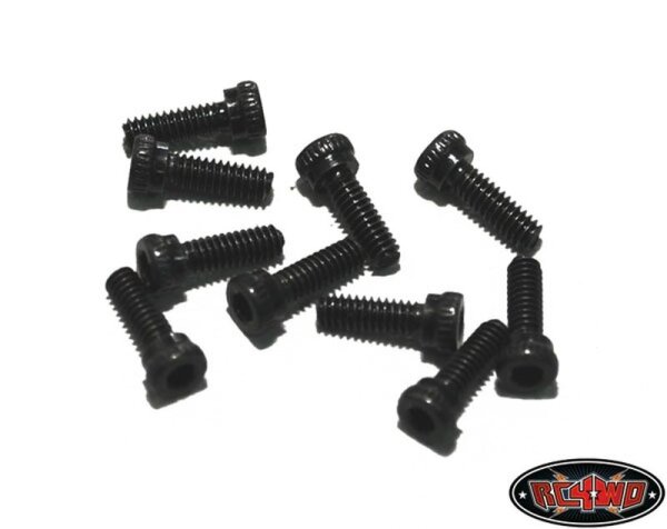 Stahl Socket Head Cap Schrauben M2 x 6mm (10 Stk.)