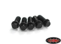 Miniature Scale Hex Bolts  (M2 x 5mm) (Black)