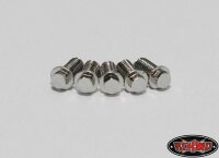 Miniature Scale Hex Bolts (M3 x 6mm) (Silber)