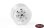 Stamped Steel 0.7 Stock Beadlock Wheels (White)