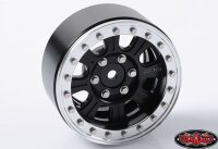 Raceline Monster 1.9 Beadlock Felgen Schwarz/Silber