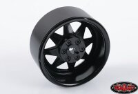 6 Lug Wagon 2.2 Steel Stamped Beadlock Wheels (Black)