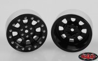 Raceline Monster 2.2 Beadlock Felgen Schwarz/Silber