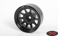 OEM Stamped Steel 1.55 Beadlock Felgen Schwarz
