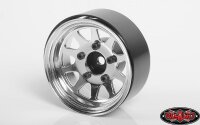 SLVR OEM Stamped Steel 1.55 Beadlock Felgen Chrome
