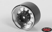 Deep Dish Wagon 1.55 Stamped Steel Beadlock Felgen Chrome