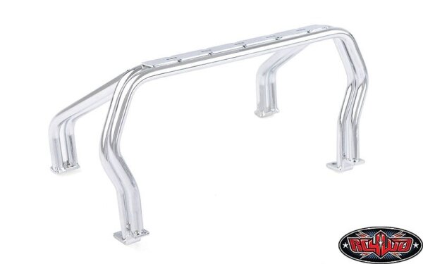 Doppel-Stahlrohr Rack silber chrom