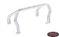 Doppel-Stahlrohr Rack silber chrom