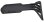 Bumper + Skidplatte hinten breit schwarz