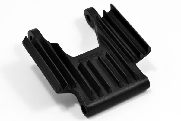 Crash-Structur als Kühler-Imitat in schwarz