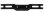 Bumper hinten schwarz