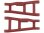 Querlenker hinten rot