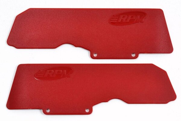 Mud Guards rot für Querlenker hinten