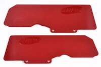 Mud Guards rot für Querlenker hinten