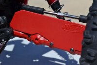Mud Guards rot für Querlenker hinten