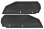 Mud-Guards hinten schwarz
